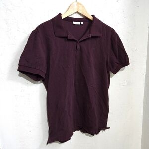 J.Lindeberg | Deep Burgundy Mens Polo Shirt